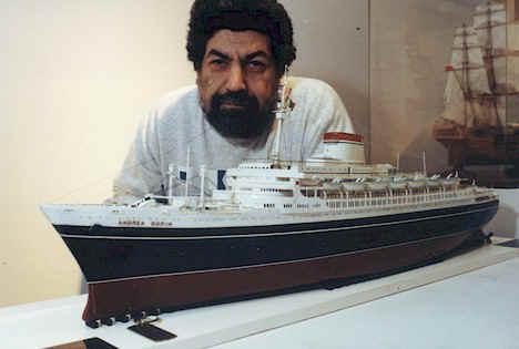 Pietro Maviglia and his Andrea Doria model