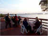 Cocktail Hour-Throgs Neck Bridge in the background. Photo by Anthony Grillo